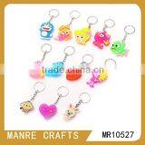 Promotional Gifts Cartoon Animal Toy Soft Pvc LED Key Chain