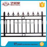 Custom Main Gate Designs Metal Fence End Cap Wrought Iron Fence Parts thumbnail-4