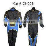 Black And Blue Nomex Racing Suit