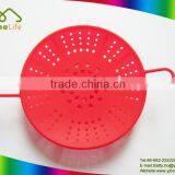 Multi-funtion Colorful Kitchen Tools Silicone Colander thumbnail-1