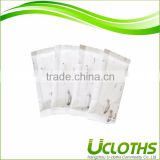 Promotional single hotel non-woven hands cleaning wet wipes