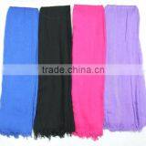 105 * 200 CM Plain Viscose Scarf Infinity Viscose Scarf thumbnail-5