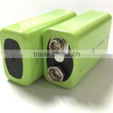 Rechargeable 550 MAh 9V Li-ion Battery Smoke Detector Battery thumbnail-1