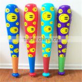 Baseball Bat / Mallet / Basher Smiley Face Inflatable Blow Up Kids Toy NEW