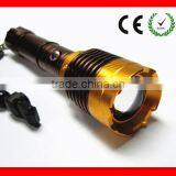 Hot Sell Aluminium Super Bright Usb Rechargeable Led Flashlight LED