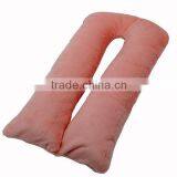 2016 New Arrival Polyester U Shaped Hot Pink Pregnancy Body Pillow thumbnail-1