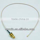 IPX / U.fl to RP-SMA Female Bulkhead With O-ring RG178 15cm rf Coaxial Connectors Cable Assembly Jumper Cable thumbnail-1