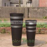 Water Proof Conical Painted Color Glass Reinforced Composite Urn thumbnail-5