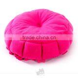 Dual Drawstring Style Pumpkin Phape Colorful Plush Animal Shaped Dog Pet Bed thumbnail-4