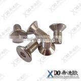 SUS321(UNS S32100) Stainlss Steel Hardware Fasteners Hex Socket Set Screws thumbnail-2