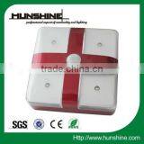 Hot Square Gift Box Shaped 240v Sensor Light With 4led thumbnail-1