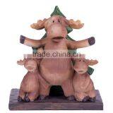 Personalized Handmade Painted Decorative Poly Resin Moose Napkin Holder thumbnail-1