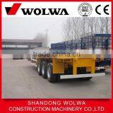 Cheap Flatbed Semi Trailer for Sale thumbnail-2
