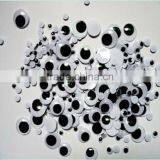6mm 7mm 8mm 10mm Round Black Plastic Toys Googly Eyes thumbnail-5