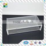 Hign Transparent Fancy Clear Acrylic Cocktail Napkin Holder/custom Design Accrylic Tissue Box Made in China Low Price thumbnail-1