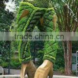 China long-life time fake grass animal good quality artificial grass topiary