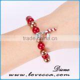 Promotion Christmas Gifts Imitation Pearls Christmas Beads Bracelet thumbnail-6