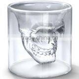 2.5oz Double Skull Shot Glasses thumbnail-1