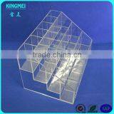 4 Tiers Cosmetic Makeup Box Nail Polish Varnish Display Stand Holder Booking Jewelry Acrylic Packaging Organizer Storage thumbnail-2