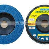 Chat Now! Flexible Zirconia Abrasive Flap Disc 115mm X 22.2mm