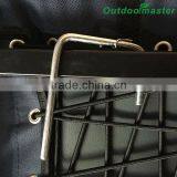 Lightweight Portable Adventure Navy Folding Stadium Chair thumbnail-6