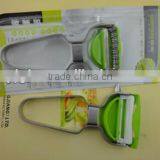 Face Zester Shaped Handled Peeler /wave Potato Blade Slicer thumbnail-1