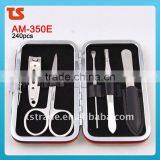 2014 Professional 5PCS Nail Pedicure Manicure Set Tools AM-350E thumbnail-1