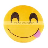 Soft Emoji Smiley Emoticon Yellow Round Cushion Pillow Stuffed Plush Toy Doll Christmas Present New thumbnail-5