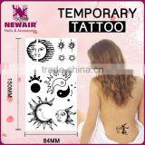 Newair Water Transfer Tattoo Flash Black and Color Flash Tattoo thumbnail-4