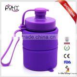 2016 Hot Selling Portable 800ml Collapsible Drink Silicone Kettle thumbnail-3