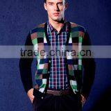 Mens High Quality Jacquard Cardigan thumbnail-1