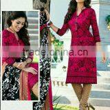 Glamour Pure Cotton Readymade Printed Suits thumbnail-1