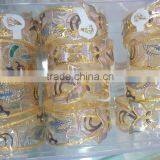 Peacock Broad Hand Carved Gold Plated BRACELET BANGLE KADA thumbnail-1