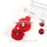 Organza Ribbon Flower Headband,headband Flower,flower Headband for Kids thumbnail-4