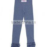 2017 New Arrival Custom Children's Clothing Cotton Clothes Wholesale Icing Pants Boutique Ruffle Baby Girl Pants thumbnail-3