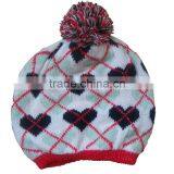 Fashion & Popular 100% Acrylic Knitted Winter Kids Hats thumbnail-4