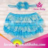 Two Pieces Baby Toddler Training Pants Lace Baby Ruffle Shorts LBE4092903 thumbnail-5