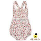 HYB178 Yihong Fancy Black Fabric Printed Flowers Baby Soft Cotton Romper Crepe Punjabi Suits thumbnail-4