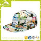 Floral Design Your Own Custom Hat 5 Panel Custom Hat Wholesale thumbnail-1