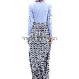 Modest Muslim Islamic Clothing Long Sleeve Hijab Dresses for Women thumbnail-6