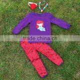 2-7t FALL/Winter Kids OUTFITS Mermaid Red Sequins Pant Sets Girls Hot Sell Cute Clothes Kids With Matching Accessories Set thumbnail-1
