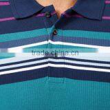 2016 Guangzhou Fashion Style 220g 100%Cotton Short Sleeve B2B Stripe Wholesale Clothing thumbnail-3