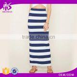 2017 Guangzhou Shandao Summer Oem Service New Design Fashion Stripe Women Pictures of Long Skirts thumbnail-1