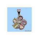 Sell Cubic Zirconia Silver Pendant thumbnail-1