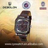 2014 Fashion Ceramic Ladies Wrist Watch Express Made in China Japan Movt Quartz and Genuine Leather Bracelet thumbnail-1