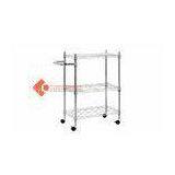 Chrome Plated Middle Duty Metal Wire Steel Rack F04 With Handle