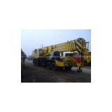 Used hydraulic truck crane 120 ton