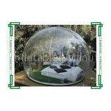 6m Diameter Transparent Inflatable Air Bubble Tent For Beach Sight Seeing