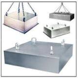 Suspended Plate Magnets for Shredded Tire Processing