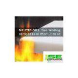NF P 92-501 Fire Test to Building Material